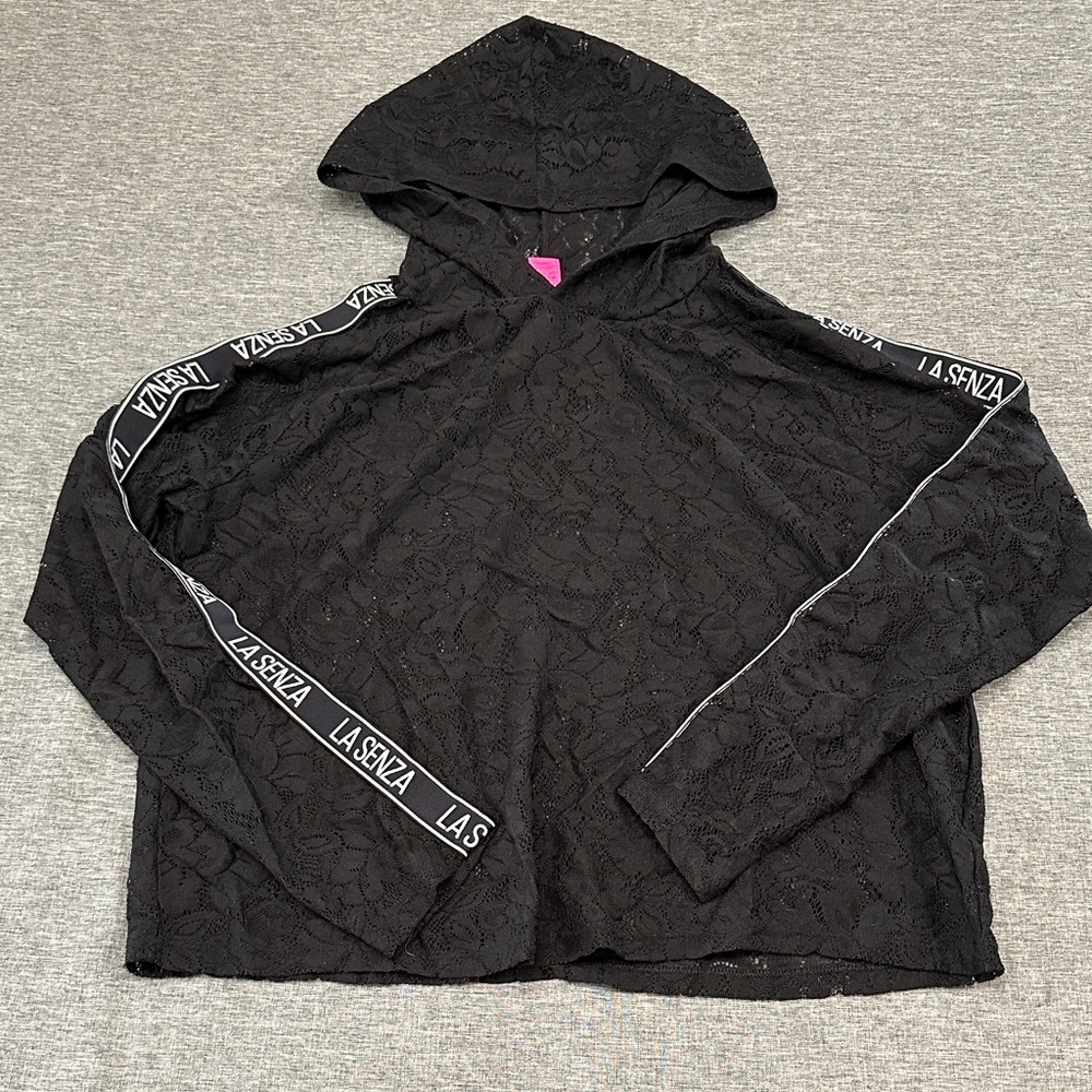 LA SENZA Lace Hoodie with Branding